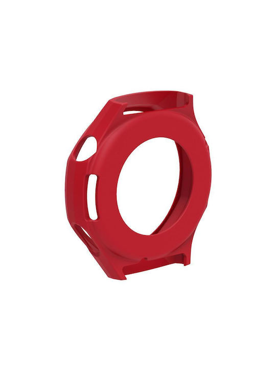 Carcasă de Silicon în culoarea Roșu pentru Huawei Watch GT 6 Pro