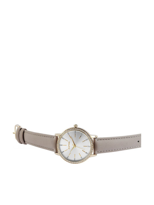 Raptor Damen Uhr mit Gray Lederarmband