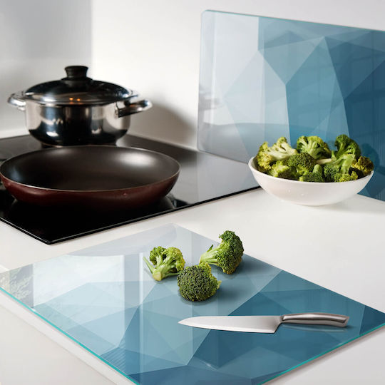 Glass Kitchen Counter Protection Board Tempered Glass Removal 2x40x52 Cm