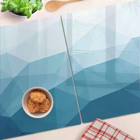 Glass Kitchen Counter Protection Board Tempered Glass Removal 2x40x52 Cm