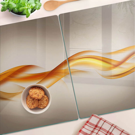 Protective Counter Surface Tempered Glass Wave Removal 2x40x52 Cm