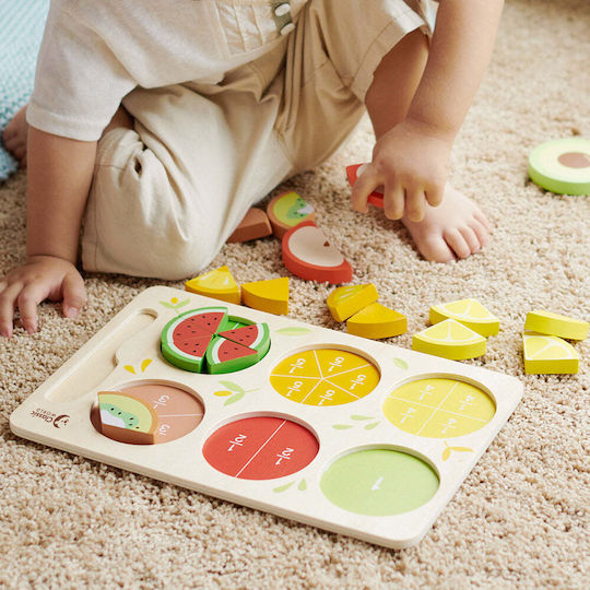 Wooden Kids Peg Puzzle for 1.5++ Years Classic World