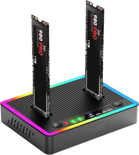 Docking Station for Hard Drives PCIe/SATA with Connection USB 3.2 (1-PER0128)