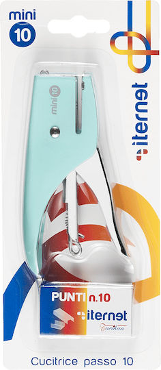Turikan Hand Stapler Pliers No10 & Replacement Staples 1000pcs Pastel Green