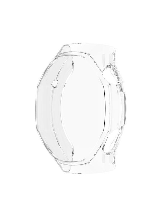 Силиконов Калъф със Стъкло в Прозрачен цвят за Huawei Watch GT 6 Pro