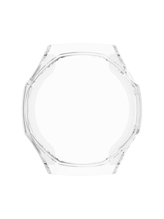 Силиконов Калъф със Стъкло в Прозрачен цвят за Huawei Watch GT 6 Pro