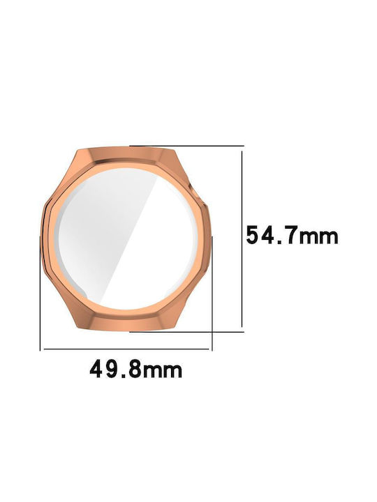 Силиконов Калъф със Стъкло в Черен цвят за Huawei Watch GT 6 Pro