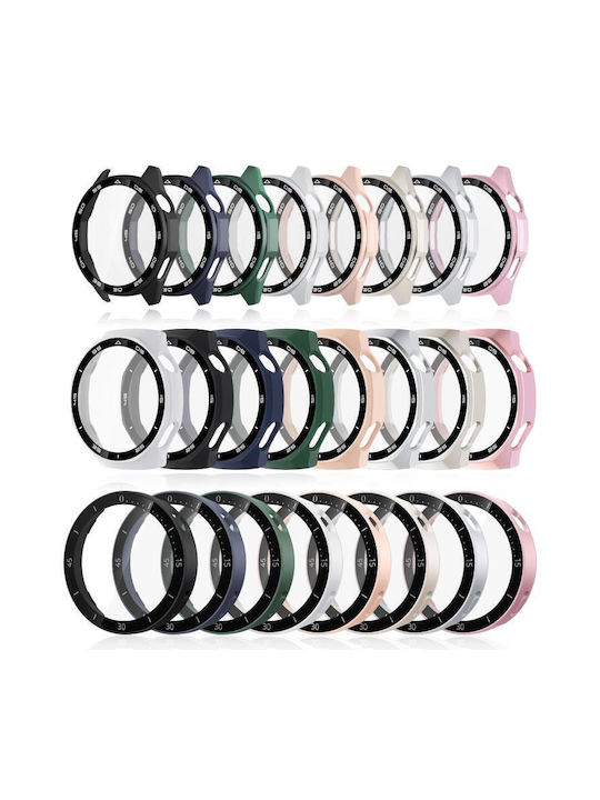 Plastic Case with Glass in Red color for Huawei Watch GT 6 Pro 46mm