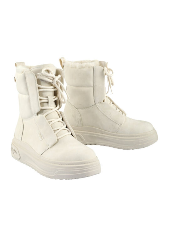 Buffalo Vectra Boots Beige