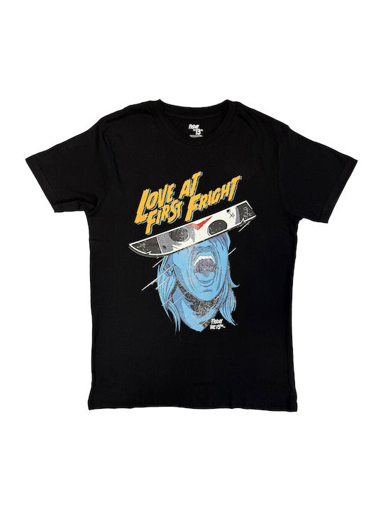 Μπλούζα Friday 13th Love At First Fright T-shirt Black Frits03mb Μπλούζα Friday 13th Love At First Fright T-shirt Black Frits03mb