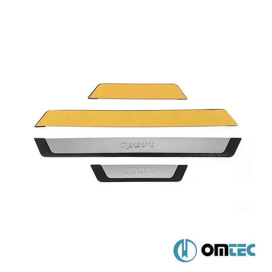 Omtec Flexil Sport Car Interior Decorative Door Sills Universal 4pcs