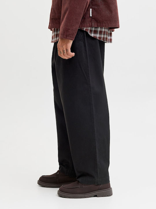Pantaloni de trening cu Elastic Negru