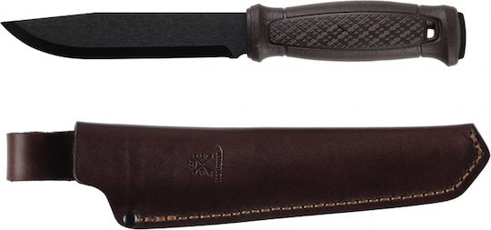 Morakniv Garberg Grand BlackBlade (C) Leather Sheath Μαχαίρι Μαύρο σε Δερμάτινη Θήκη