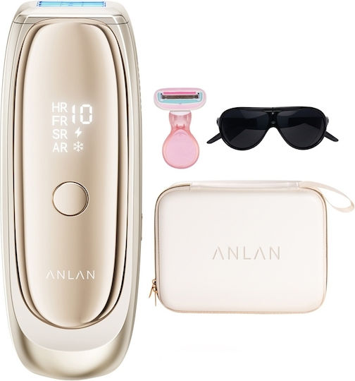 Anlan Αποτριχωτική Μηχανή IPL για Πρόσωπο & Σώμα 02-ATMY52-0RE