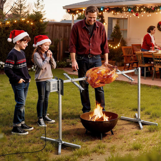 Vevor Inox Barbecue Spit with Motor
