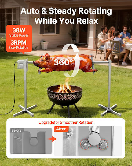 Vevor Grillspieß