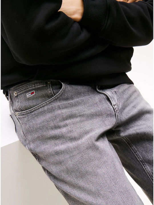 Men's Jeans Pants with Slim Fit Grey