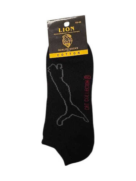 Lion's Juice Bărbați Șosete Negre 1Pachet