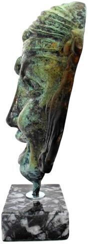 Διακοσμητικό Αγαλματίδιο από Μέταλλο 13x3.5cm