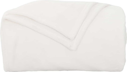 vidaXL vidaXL Sofa Throw 2 Seater Fleece 220x240cm White