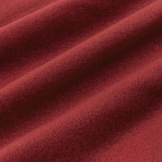 vidaXL Ριχτάρι Διθέσιου Καναπέ Fleece 270x240εκ. Βεραμάν Κόκκινο