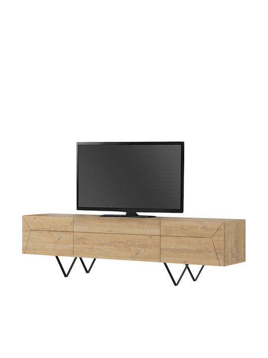 Телевизионно Мебелче Jacomen Sapphire Oak Д160xДл35xВис43см