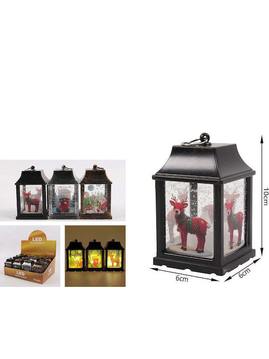 Decorative Christmas Decorative Gift Lighted with Gifts 6x6x10cm