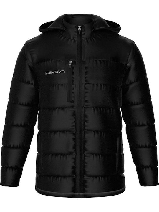 Prime Γυναικείο Puffer Μπουφάν Αντιανεμικό για Χειμώνα Μαύρο