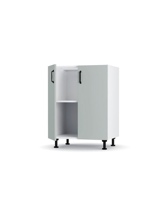 Modest Sink Cabinet Gray 60x48x82cm