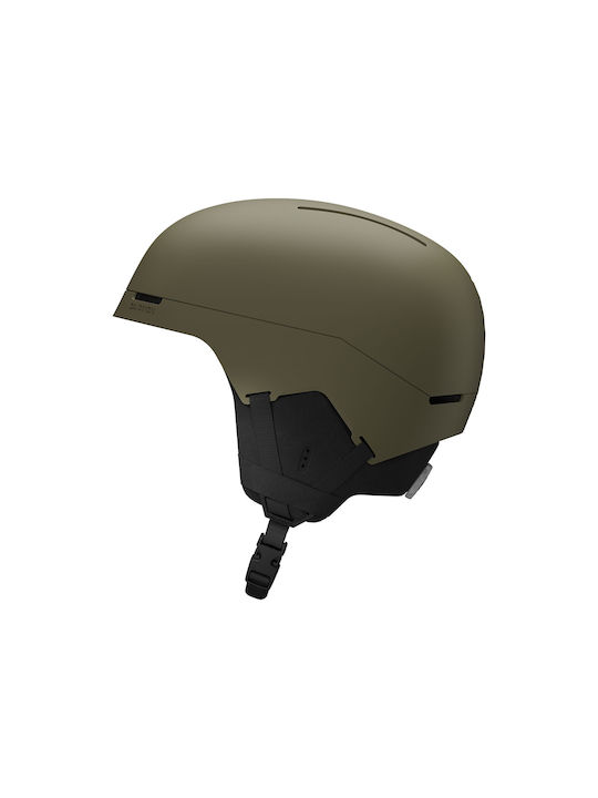 Salomon Brigade Brigade Men's Helmet for Ski & Snowboard Green