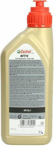 Castrol Mtx Βαλβολίνη Αυτοκινήτου για Διαφορικό 75W-140 1lt