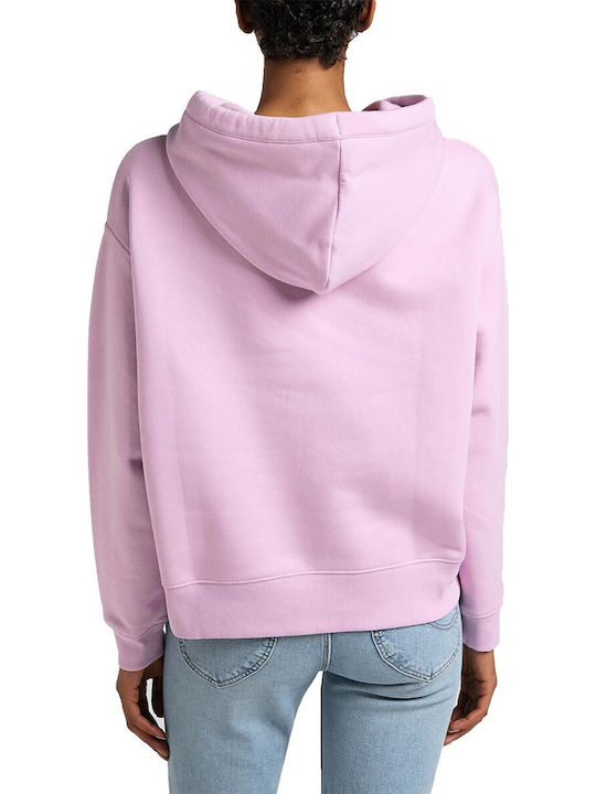 Essential Γυναικείο Φούτερ με Κουκούλα Sugar Lilac