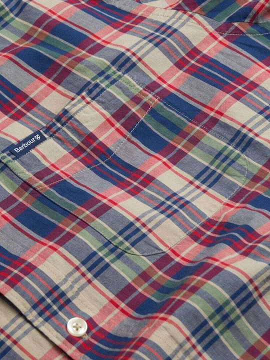 Clifton Madras Long-sleeved Shirt Red
