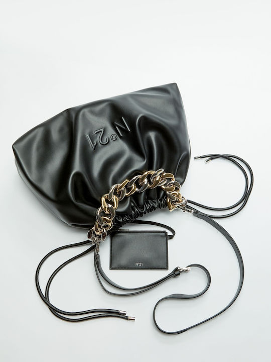 Damenbeutel Schultertasche Schwarz