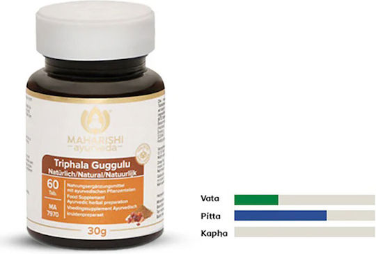 Maharishi Ayurveda Triphala Guggulu Natural 60 Tablets
