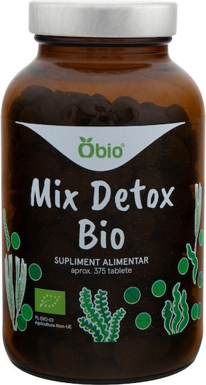 Mix Detox Organic 375 Tablets 150g Obio