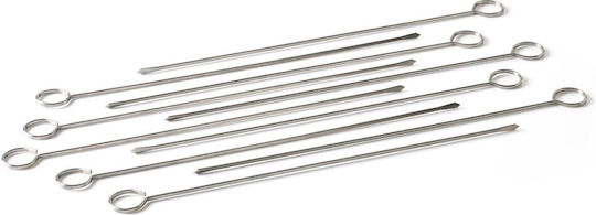 BarbeCook Oțel inoxidabil Scuipător de unică folosință pentru grătar de unică folosință 33cm 10buc