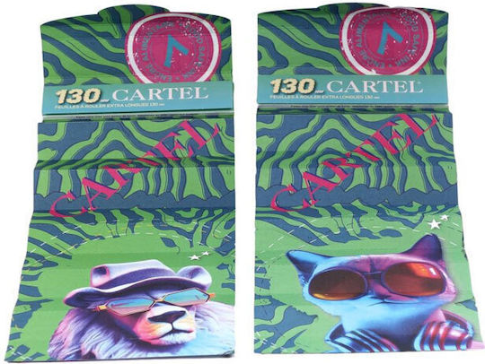 Cartel Foițe de Țigări Rulate King Size Slim cu Hârtie de țigări 32buc