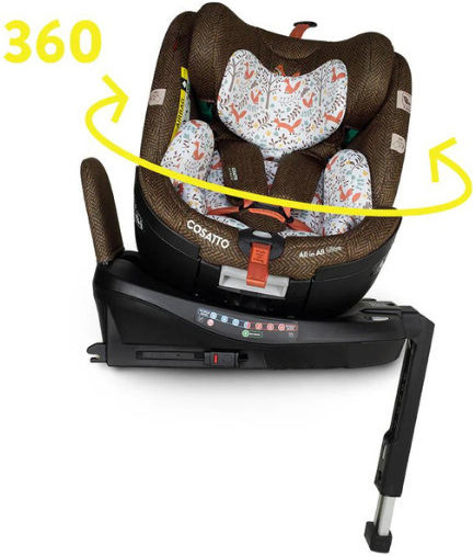 Cosatto All In All Ultra Детско Столче за Кола с Isofix Foxford Hall 0-36 кг