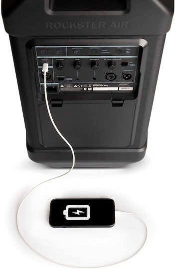 Teufel Rockster Air 2 Bluetooth Speaker 80W with Battery Life up to 58 hours Black