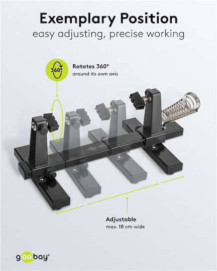 Goobay Board Holder Soldering Iron Stand 76559