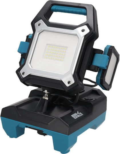 Dedra Rechargeable Jobsite Light LED with Brightness up to 2700lm
