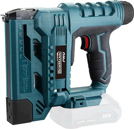 Bormann Battery Brad Nailer / Stapler Gun BBP3630 20V Solo for Nails / Staples