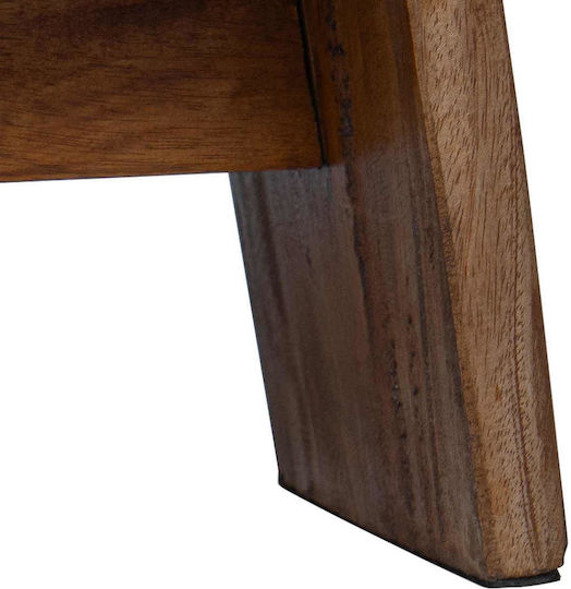 vidaXL Blumentopfständer Holz Khaki 29cmx20cmx17cmcm.
