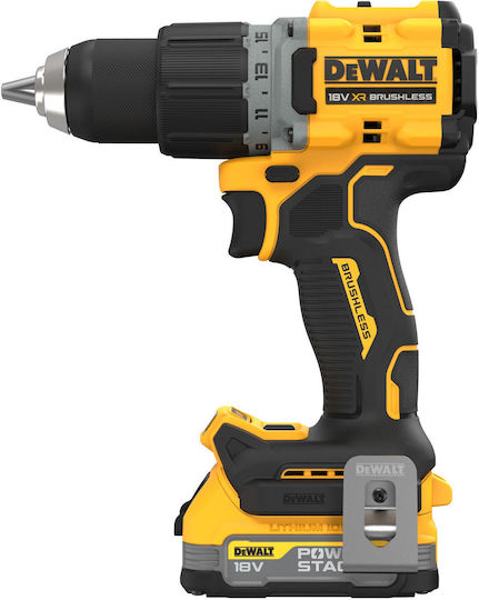 DEWALT DCD800E1T Percussive Brushless Battery Drill Driver 18V 1x1.7Ah