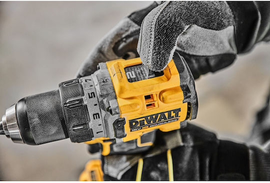 DEWALT DCD800E1T Percussive Brushless Battery Drill Driver 18V 1x1.7Ah