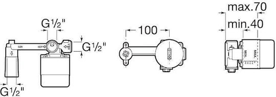 Roca Ventil für Wasserhähne A5252206CN