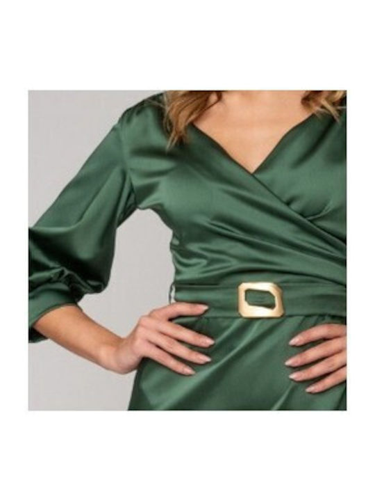 Maxi Dress for Wedding / Christening Satin Cypress