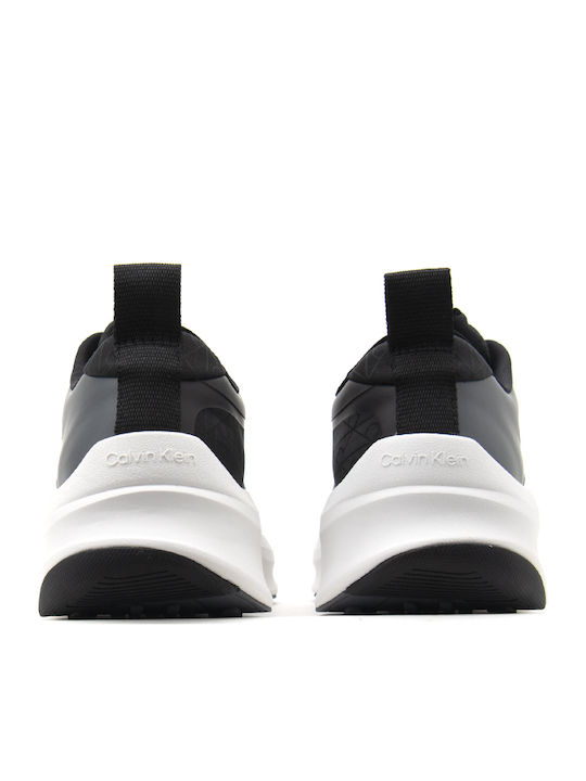 Runner Herren Chunky Sneakers Schwarz