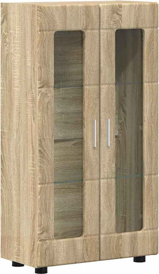 Living Room TV Unit Sonoma Oak L55.5xW29xH100cm